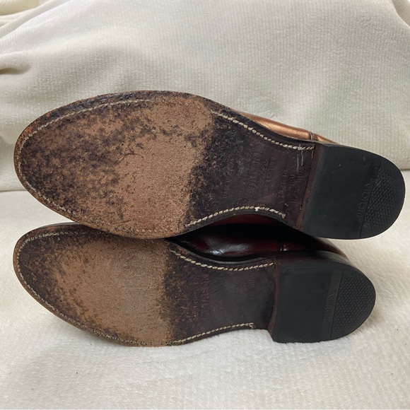 Justin size 6 1/2B Brown Leather Boots - Picture 10 of 14